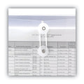 Smead Poly String and Button Interoffice Envelopes, Open-Side (Horizontal), 9.75 x 11.63, Clear, 5/Pack