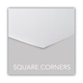 GBC Design View Poly Presentation Covers for Binding Systems, Clear Lined, 11 x 8.5, Unpunched, 25/Pack