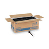 Dixie Plastic Cutlery, Heavyweight Soup Spoons, 5 3/4", Black, 1,000/Carton