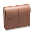 Smead Classic Expanding Wallets, 3.5" Expansion, 1 Section, Elastic Cord Closure, Letter Size, Redrope