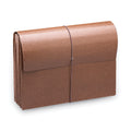 Smead Classic Expanding Wallets, 3.5" Expansion, 1 Section, Elastic Cord Closure, Legal Size, Redrope