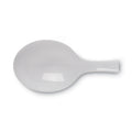 Dixie Plastic Cutlery, Heavyweight Soup Spoons, White, 100/Box