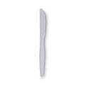 Dixie Plastic Cutlery, Heavy Mediumweight Knife, 100/Box