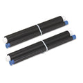 Panasonic KX-FA91 Thermal Film Roll, 80 Page-Yield, Black, 2/Box