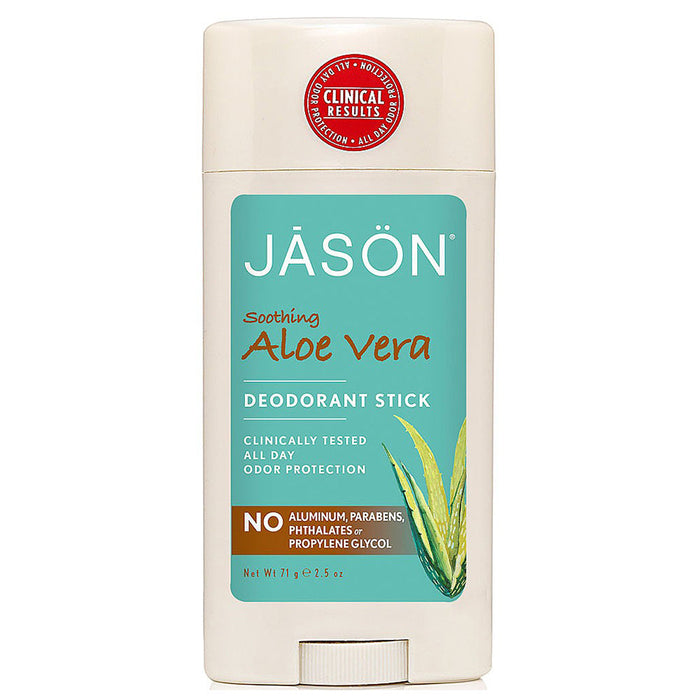 Jason Soothing Aloe Vera Pure Natural Deodorant Stick, 2.5 Oz by Pasteur Pharmacy