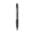 BIC GLIDE Bold Ballpoint Pen, Retractable, Bold 1.6 mm, Black Ink, Smoke Barrel, Dozen