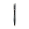 BIC BU3 Ballpoint Pen, Retractable, Bold 1 mm, Black Ink, Black Barrel, Dozen