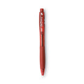 BIC BU3 Ballpoint Pen, Retractable, Bold 1 mm, Red Ink, Red Barrel, Dozen