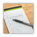 BIC BU3 Ballpoint Pen, Retractable, Medium 1 mm, Black Ink, Black Barrel, 36/Pack