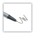 BIC Ecolutions Clic Stic Ballpoint Pen, Retractable, Medium 1 mm, Black Ink, Clear Barrel, Dozen