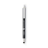 BIC PrevaGuard Ballpoint/Stylus Pen, Retractable, Medium 1 mm, Black Ink/Black Barrel, Dozen