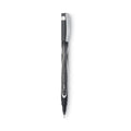 BIC Intensity Porous Point Pen, Stick, Fine 0.5 mm, Black Ink, Black Barrel, Dozen