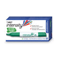 BIC Intensity Low Odor Chisel Tip Dry Erase Marker, Broad Chisel Tip, Green, Dozen