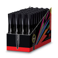 BIC Intensity Chisel Tip Permanent Marker Value Pack, Broad Chisel Tip, Black, 36/Pack