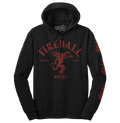 Fireball Whisky Dragon Hooded Sweatshirt - Black by Tee Luv