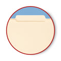 Smead Top Tab Fastener Folders, Guide-Height 2/5-Cut Tabs: Right of Center, 2 Fasteners, Letter Size, 11-pt Manila Exterior, 50/Box