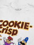 Cookie Crisp Cereal Mascot T-Shirt - White by Tee Luv