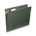 Smead Hanging Folders, Letter Size, 1/5-Cut Tabs, Standard Green, 25/Box