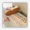 Smead Redrope Drop Front File Pockets, 3.5" Expansion, Letter Size, Redrope, 25/Box