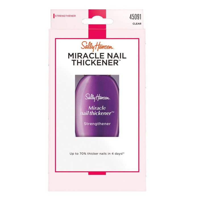Sally Hansen Strengthener, Miracle Nail Thickener, Clear 45091 by Pasteur Pharmacy