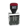 COSCO 2000PLUS Traditional Date Stamp, Six Years, 1.38" x 0.19"