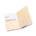 Smead Heavyweight Manila End Tab Pocket Folders, Interior Front Panel Pocket, Straight Tabs, Letter Size, 11-pt Manila, 50/Box