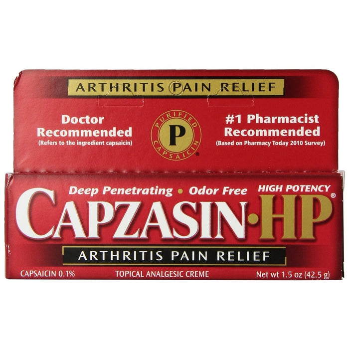 Capzasin-HP Arthritis Pain Relief Creme - 1.5oz by Pasteur Pharmacy