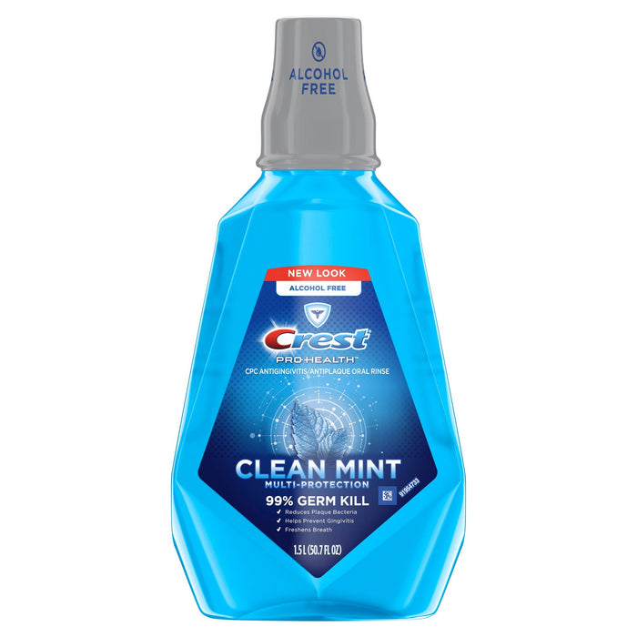Crest Multi Protection Clean Mint Oral Rinse 50.7 Fl Oz by Pasteur Pharmacy