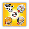 EASY-OFF Heavy Duty Oven Cleaner, Fresh Scent, Foam, 14.5 oz Aerosol Spray, 6/Carton