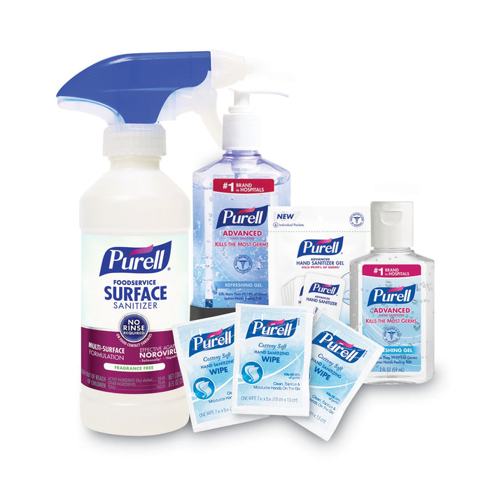 PURELL Employee Care Kit, Hand and Surface Sanitizers, 6/Carton