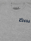 Coors Banquet Since 1873 Front and Back Print T-Shirt - Athletic Heather Gray by Tee Luv