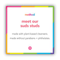 Method Gel Hand Wash, Pink Grapefruit, 12 oz Pump Bottle
