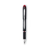 uniball Jetstream Ballpoint Pen, Stick, Bold 1 mm, Red Ink, Black Barrel