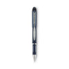 uniball Jetstream Ballpoint Pen, Stick, Fine 0.7 mm, Black Ink, Black Barrel