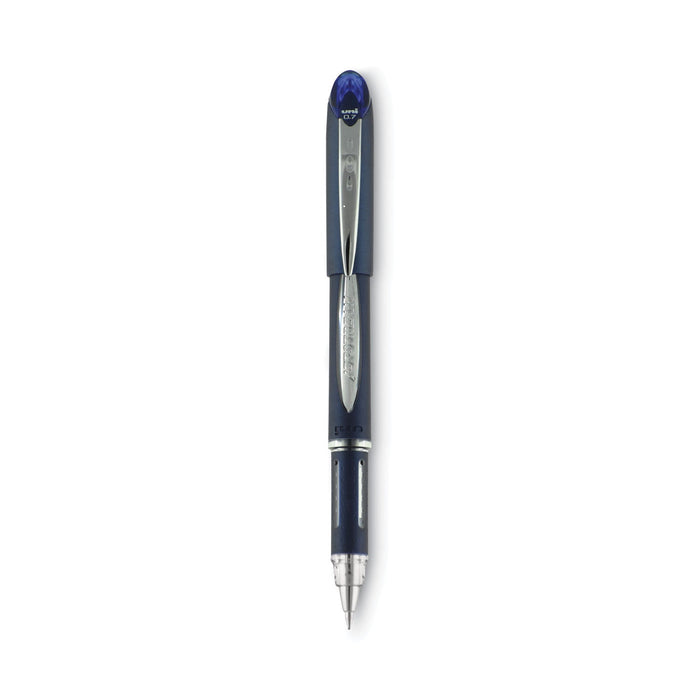 uniball Jetstream Ballpoint Pen, Stick, Fine 0.7 mm, Blue Ink, Blue Barrel