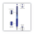 uniball 207 Mechanical Pencil, 0.7 mm, HB (#2), Black Lead, Blue Barrel, Dozen