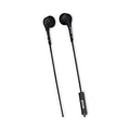 Maxell EB125 Earbud with MIC, 6 ft Cord, Black