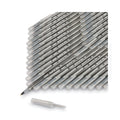 BIC Round Stic Xtra Life Ballpoint Pen Xtra-Value Pack, Stick, Medium 1 mm, Black Ink, Black Barrel, 240/Carton