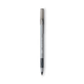 BIC Round Stic Grip Xtra Comfort Ballpoint Pen Value Pack, Easy-Glide, Stick, Medium 1.2 mm, Black Ink, Gray/Black Barrel, 36/PK