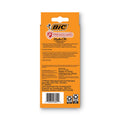 BIC PrevaGuard Media Clic Mechanical Pencils, 0.7 mm, HB (#2), Black Lead, 2 Black Barrel/2 Blue Barrel, 4/Pack
