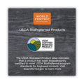 World Centric TPLA Compostable Cutlery, Spoon, 6", White, 750/Carton