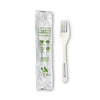 World Centric TPLA Compostable Cutlery, Fork, 6.3", White, 750/Carton