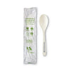 World Centric TPLA Compostable Cutlery, Spoon, 6", White, 750/Carton