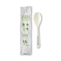 World Centric TPLA Compostable Cutlery, Spoon, 6", White, 750/Carton
