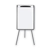 MasterVision Magnetic Gold Ultra Dry Erase Tripod Easel with Extension Arms, 32" to 72", Black/Silver