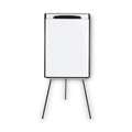 MasterVision Magnetic Gold Ultra Dry Erase Tripod Easel with Extension Arms, 32" to 72", Black/Silver