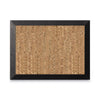 MasterVision Natural Cork Bulletin Board, 24x18, Cork/Black