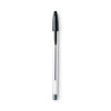 BIC Cristal Xtra Smooth Ballpoint Pen Value Pack, Stick, Medium 1 mm, Black Ink, Clear Barrel, 24/Pack