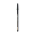 BIC Cristal Xtra Bold Ballpoint Pen, Stick, Bold 1.6 mm, Black Ink, Clear Barrel, Dozen