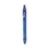 BIC Gel-ocity Quick Dry Gel Pen, Retractable, Medium 0.7 mm, Blue Ink, Blue Barrel, Dozen